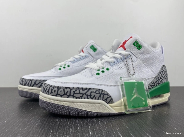 Rep Husky Lucky CK9246-136 Jordan (W) Retro Green 3 0718